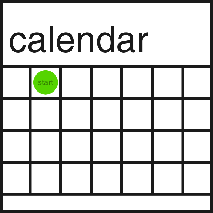 Time - A calendar